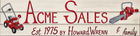 Acme Sales & Books